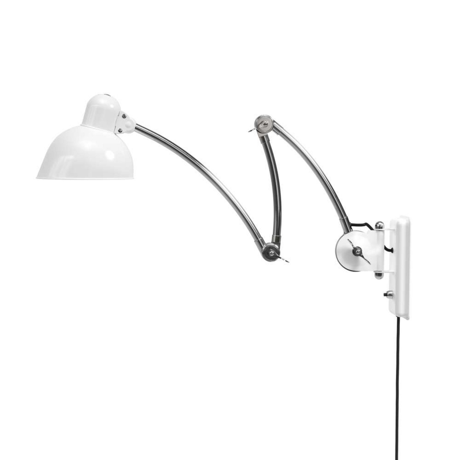 KAISER idell™ 6559-W Aplică de Perete Alb/Cromat - Fritz Hansen