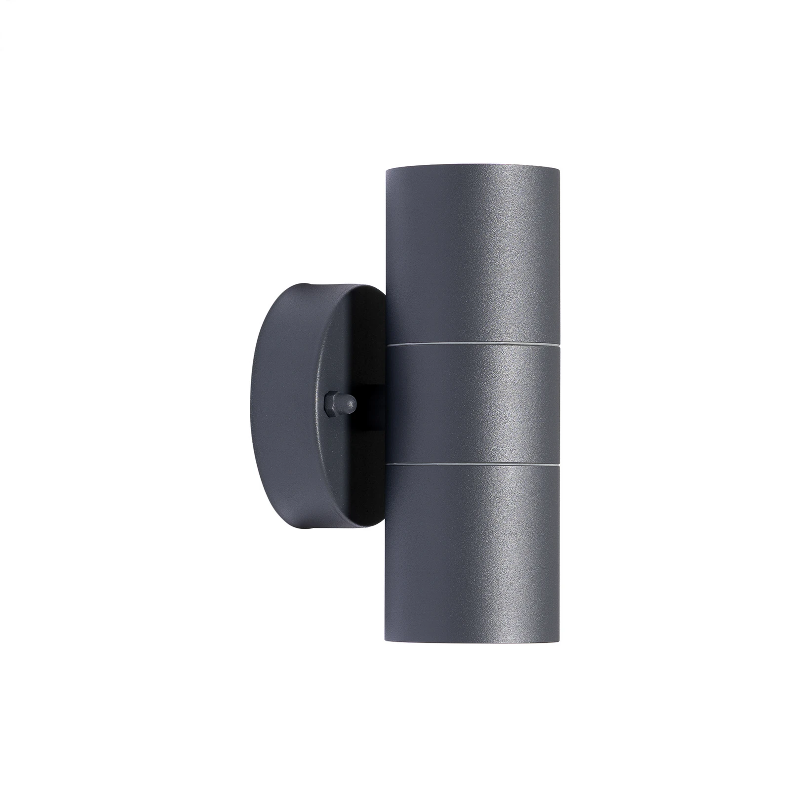 Prios, applique d'extérieur Tulimar, à 2 lampes, anthracite, métal