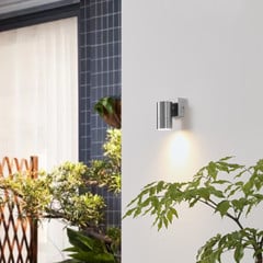 Lindby Myan aplique de exterior V4A 1 luz