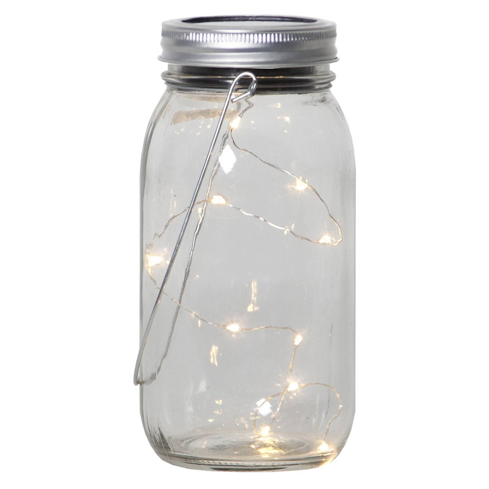 Jamjar - tolle Solar-Dekorationsleuchte aus Glas