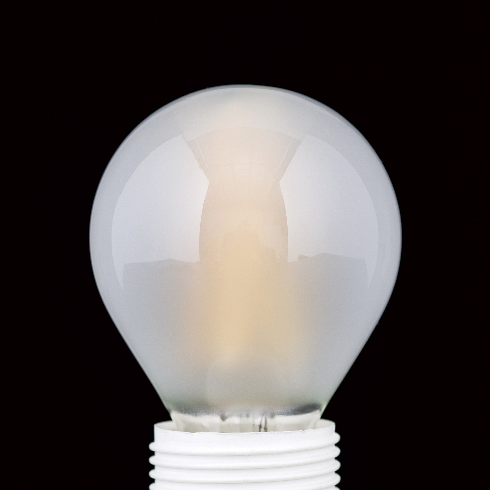 Žárovka LED, E27 G45, matná, 6W, 827, 720 lm, stmívatelná