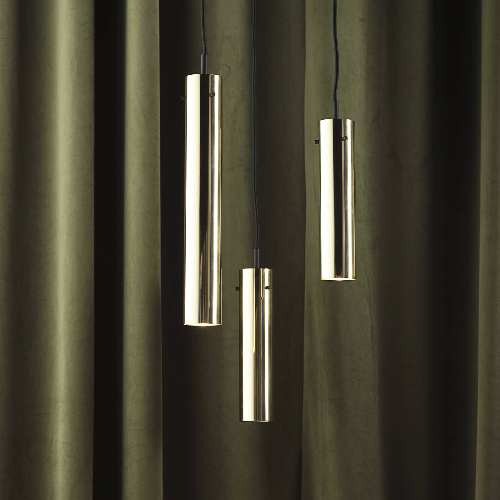 Фото - Люстра / світильник FRANDSEN Lampa wisząca  FM2014, mosiądz, wysokość 36 cm 