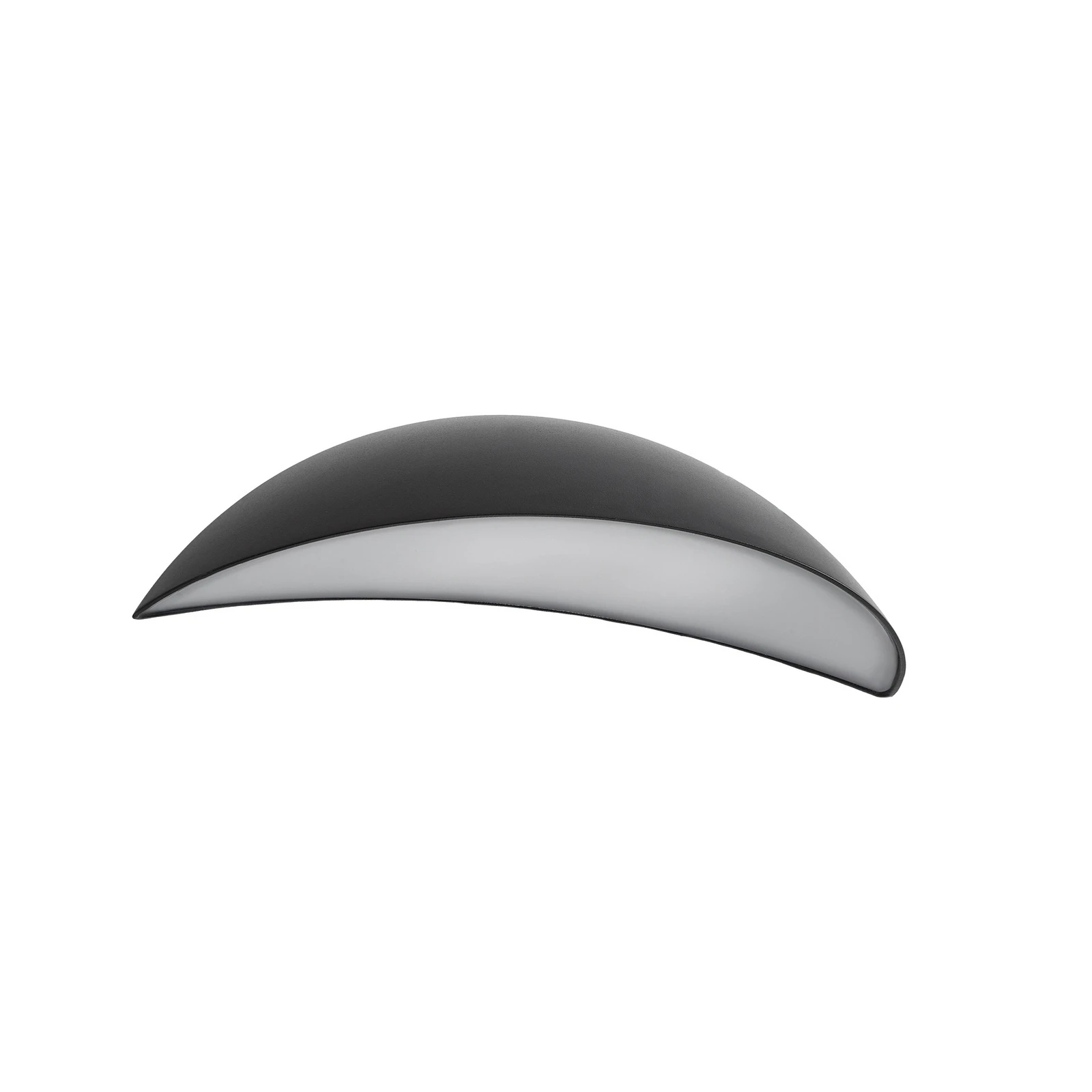 Lindby Applique da esterno LED Zerino, nero, 34,5 cm, IP54