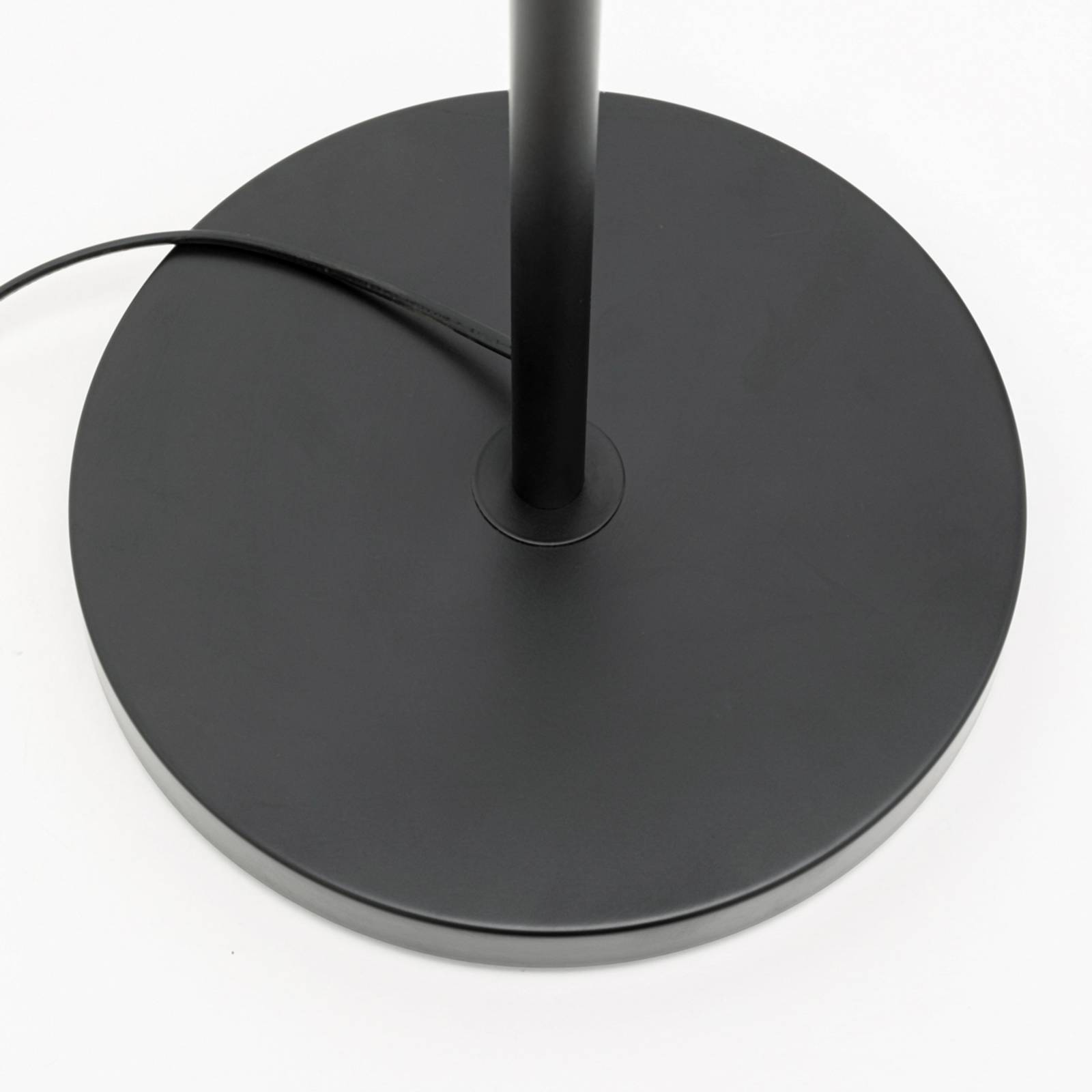 Lampa stojąca KARE Columbo, czarna, szklana, 3-punktowa, G9, 164 cm