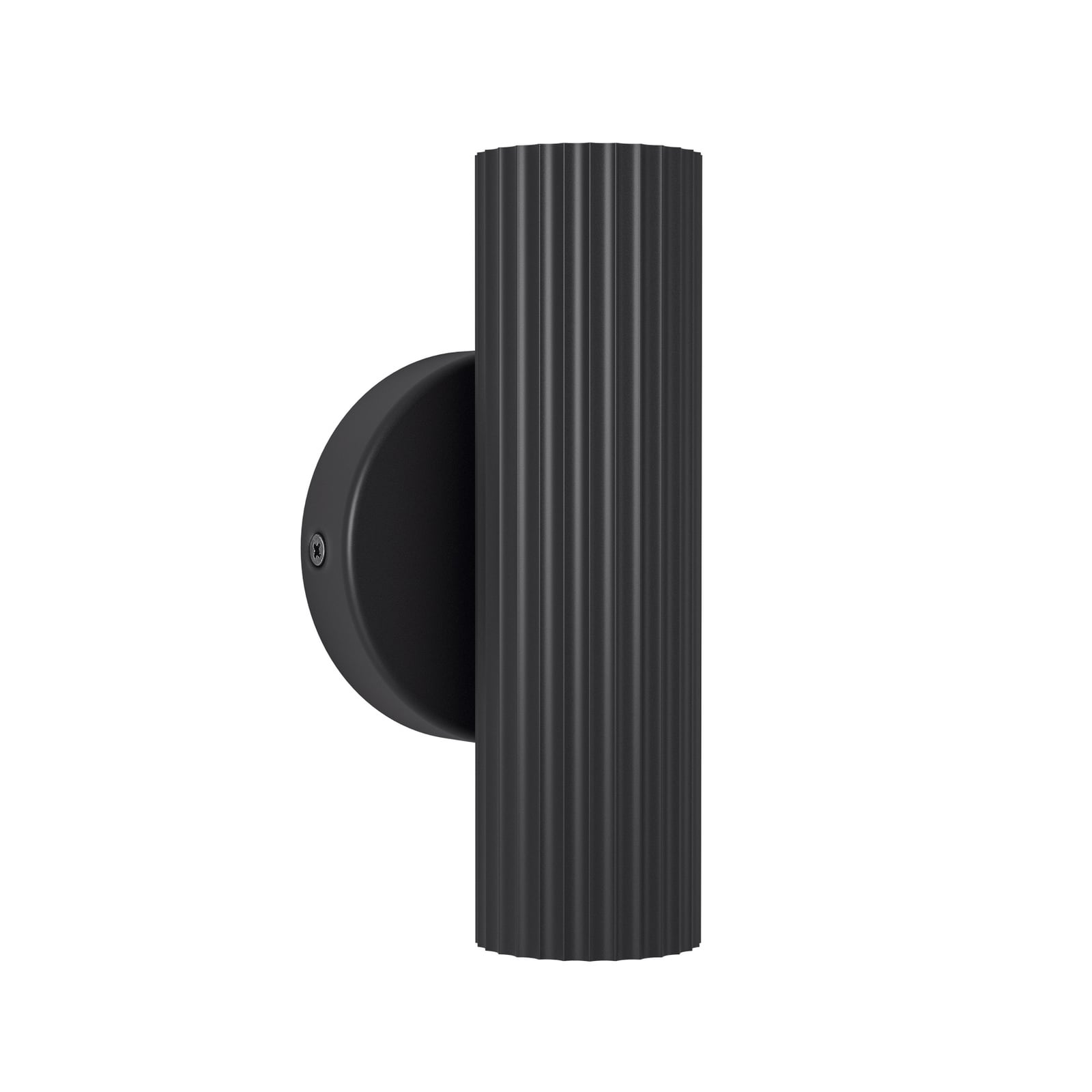 Væglampe Portillo, sort, højde 20 cm, 2 lyskilder, GU10 Væglampe Portillo, sort, højde 20 cm, 2 lyskilder, GU10