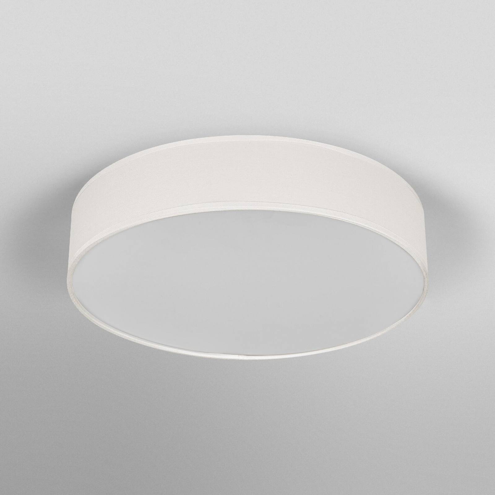 Lampa sufitowa OSRAM ORBIS PARIS, beżowa, Ø 48 cm, tekstylna, E27