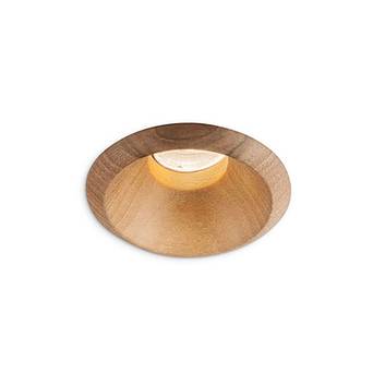 LEDS-C4 Play Raw downlight empotrada LED nogal