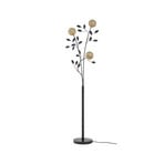 Evory Gulvlampe Black/Gold - Lucande