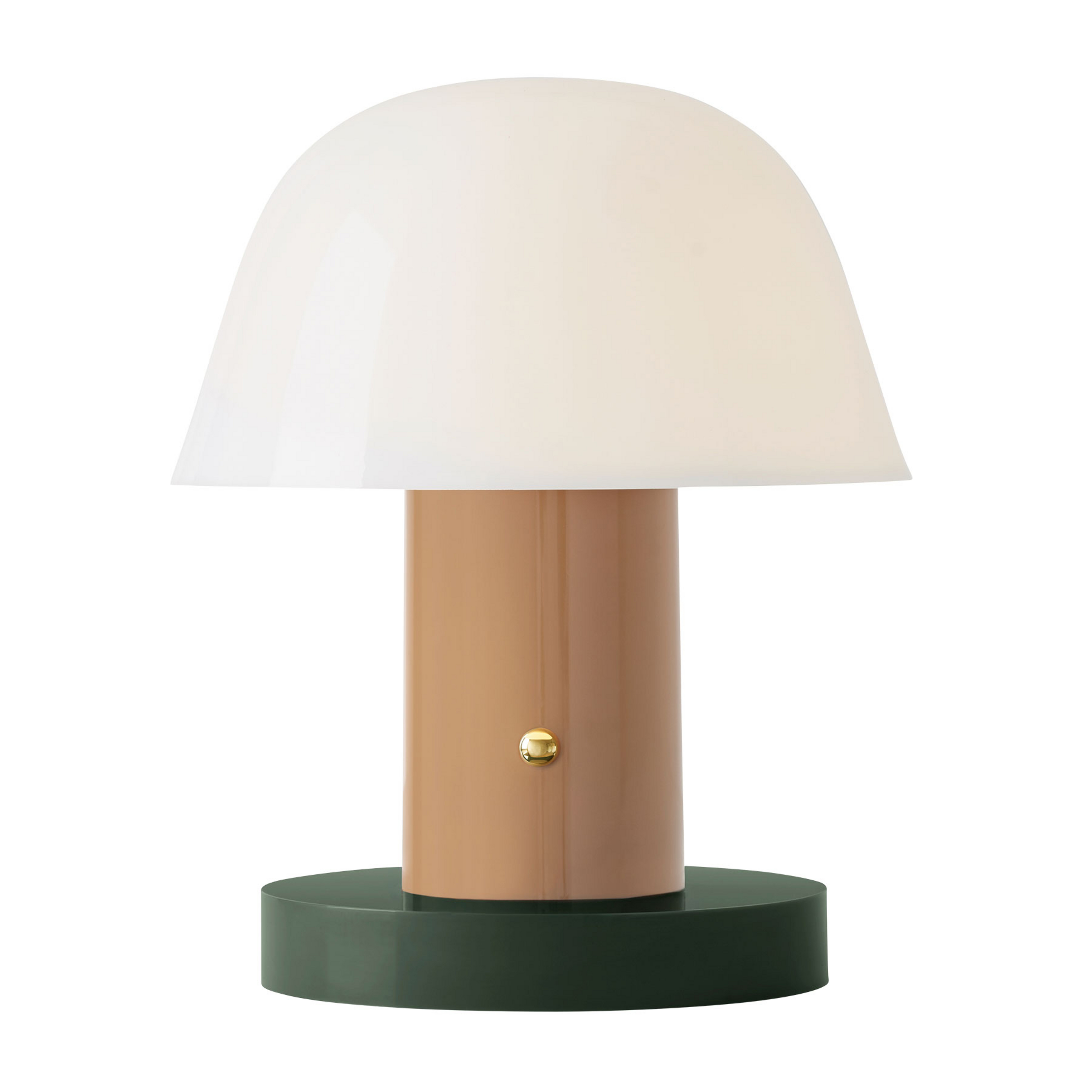 Setago JH27 draagbare tafellamp Nude/Forest - &Tradition