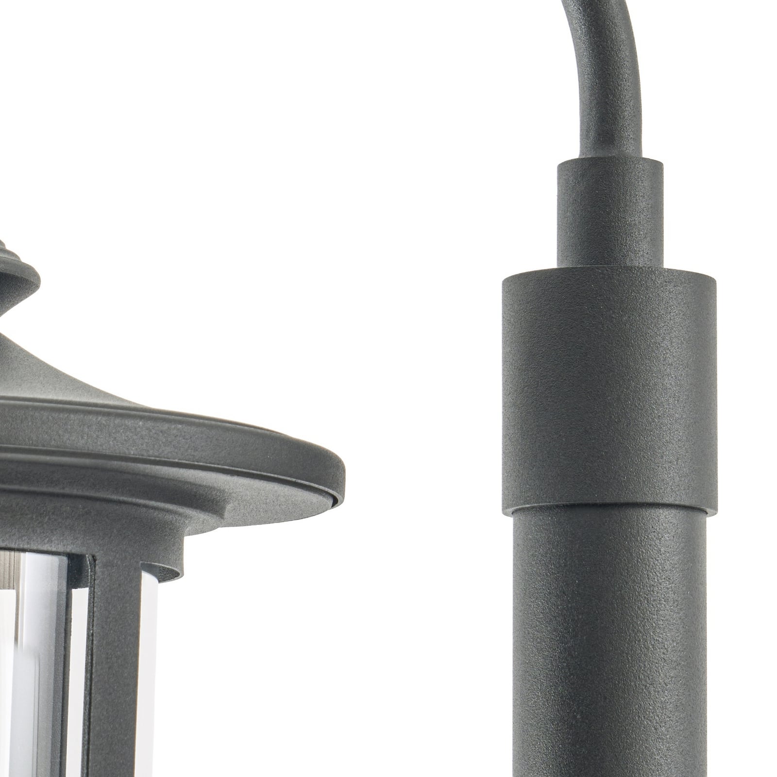 Lindby Außenleuchte Zayn, schwarz, 1-flg., Höhe 220 cm, IP65 Lindby Außenleuchte Zayn, schwarz, 1-flg., Höhe 220 cm, IP65