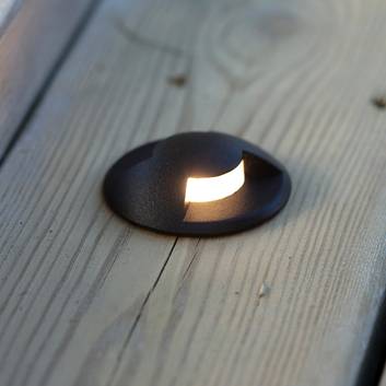 Garden Stair Light 24 LED-trinlys, sort, 0,8 W
