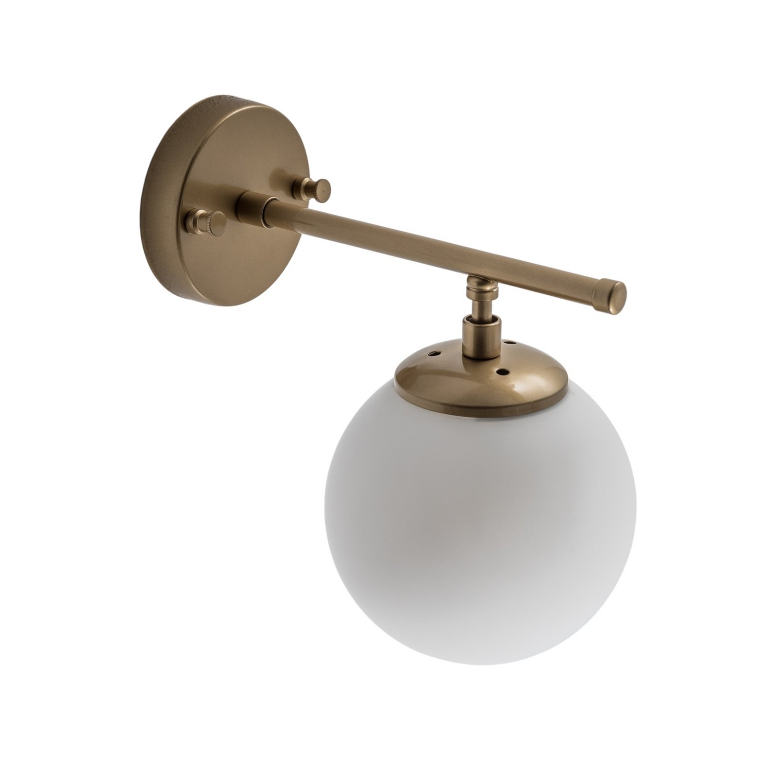 Απλίδα Roe, χρυσό, γυαλί, ύψος 24 cm, E14 Απλίδα Roe, χρυσό, γυαλί, ύψος 24 cm, E14