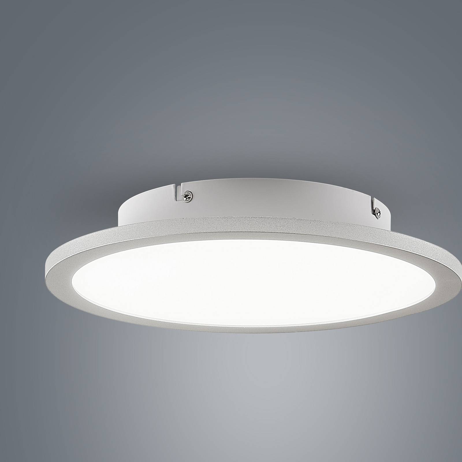 Lampa sufitowa LED Narima, 4000 K, Ø 30 cm, srebrny