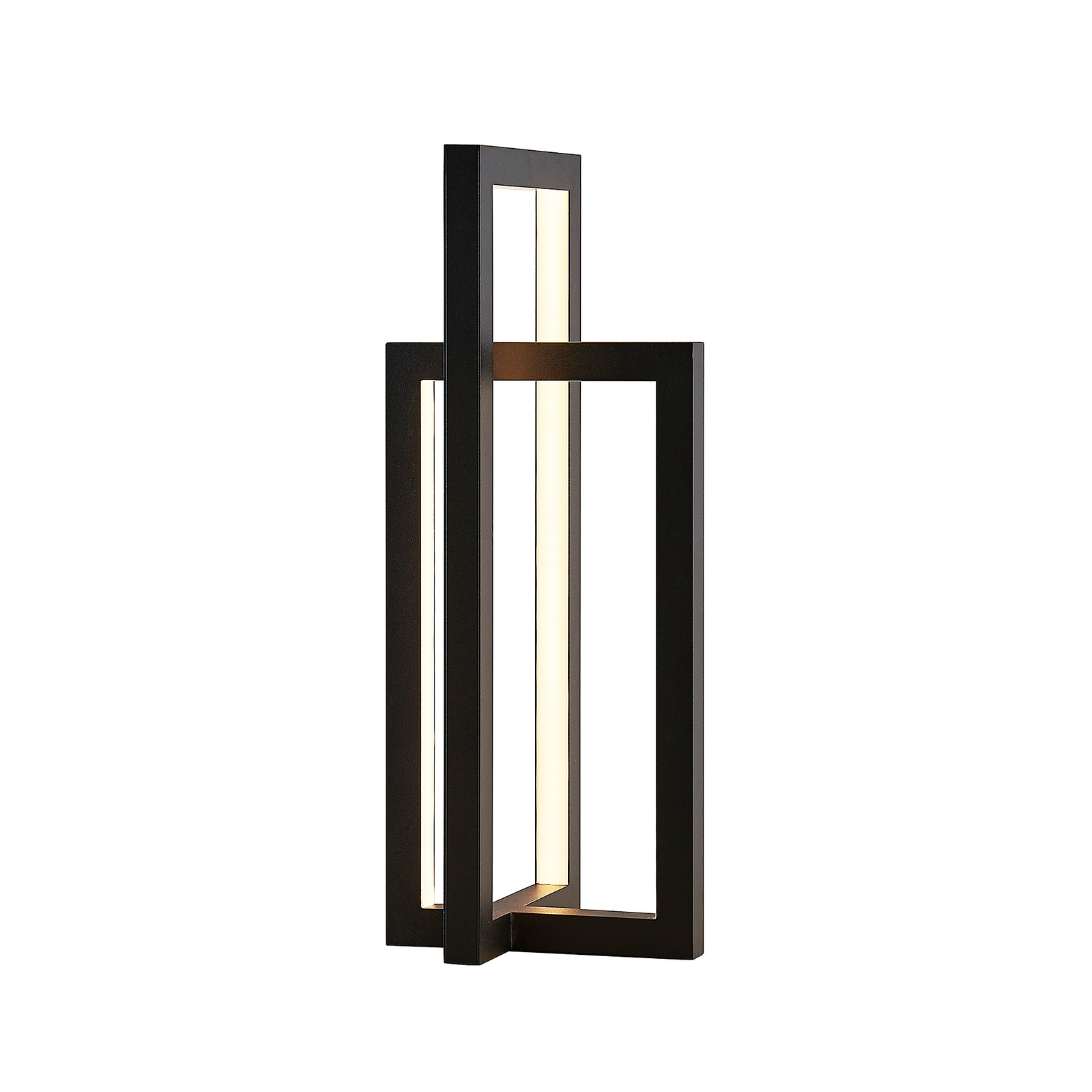 Lucande LED Tischlampe für Wohn- / Esszimmer schwarz - dimmbar -Tischleuchte modern - Eisen, Aluminium,
