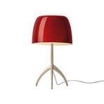 Lumiere Grande Lámpara de Sobremesa E27 Champán/Cereza - Foscarini