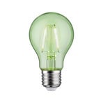 Paulmann LED-lampa E27 filament grön 1,1 W