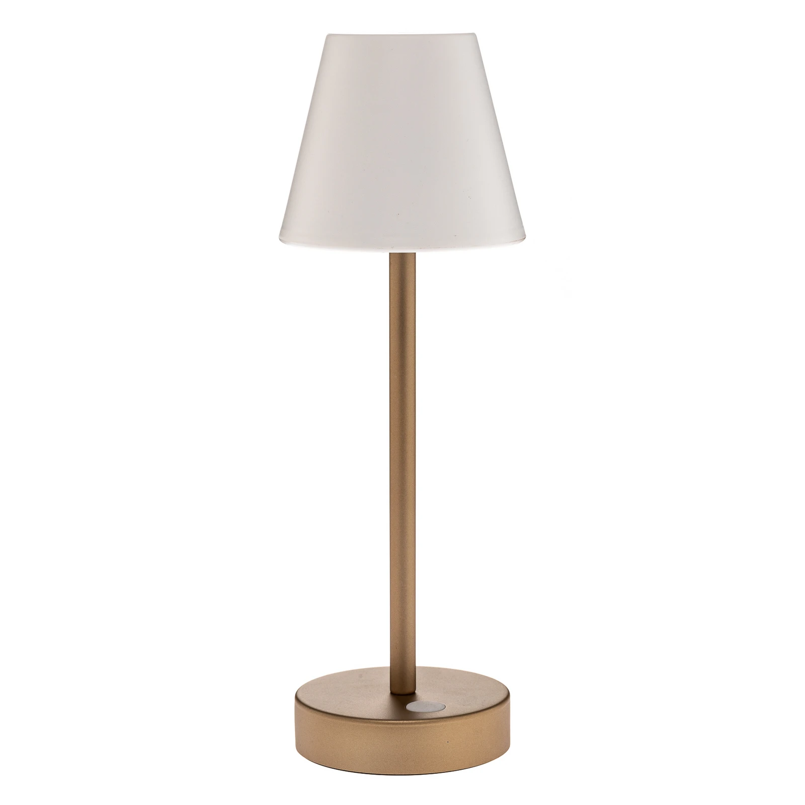 Newgarden Lola Slim LED tafellamp accu, messing