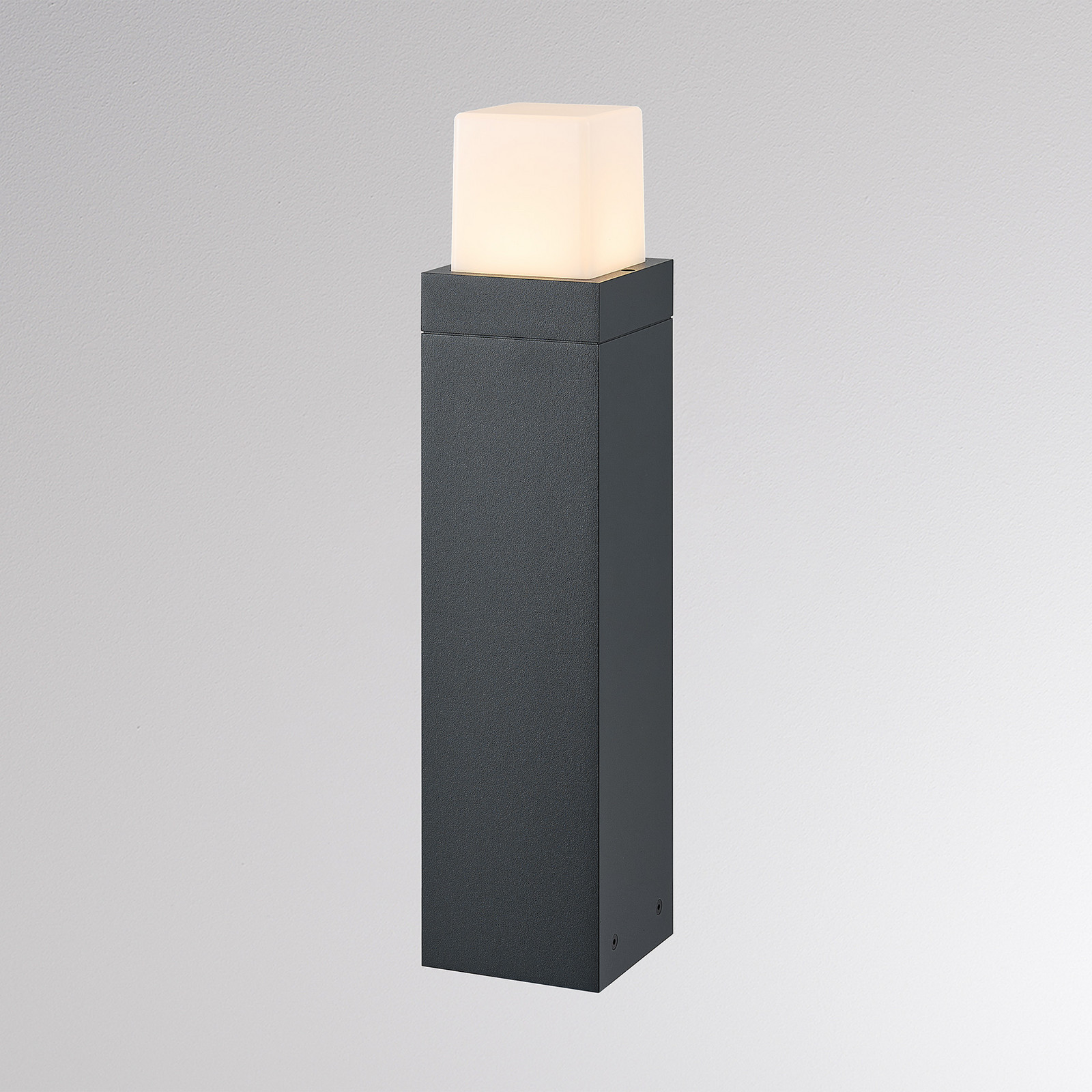 Molto Luce Bornă luminoasă LED FYNN-O înălțime 45 cm antracit CCT IP65 pornit/oprit - Modern - Aluminiu