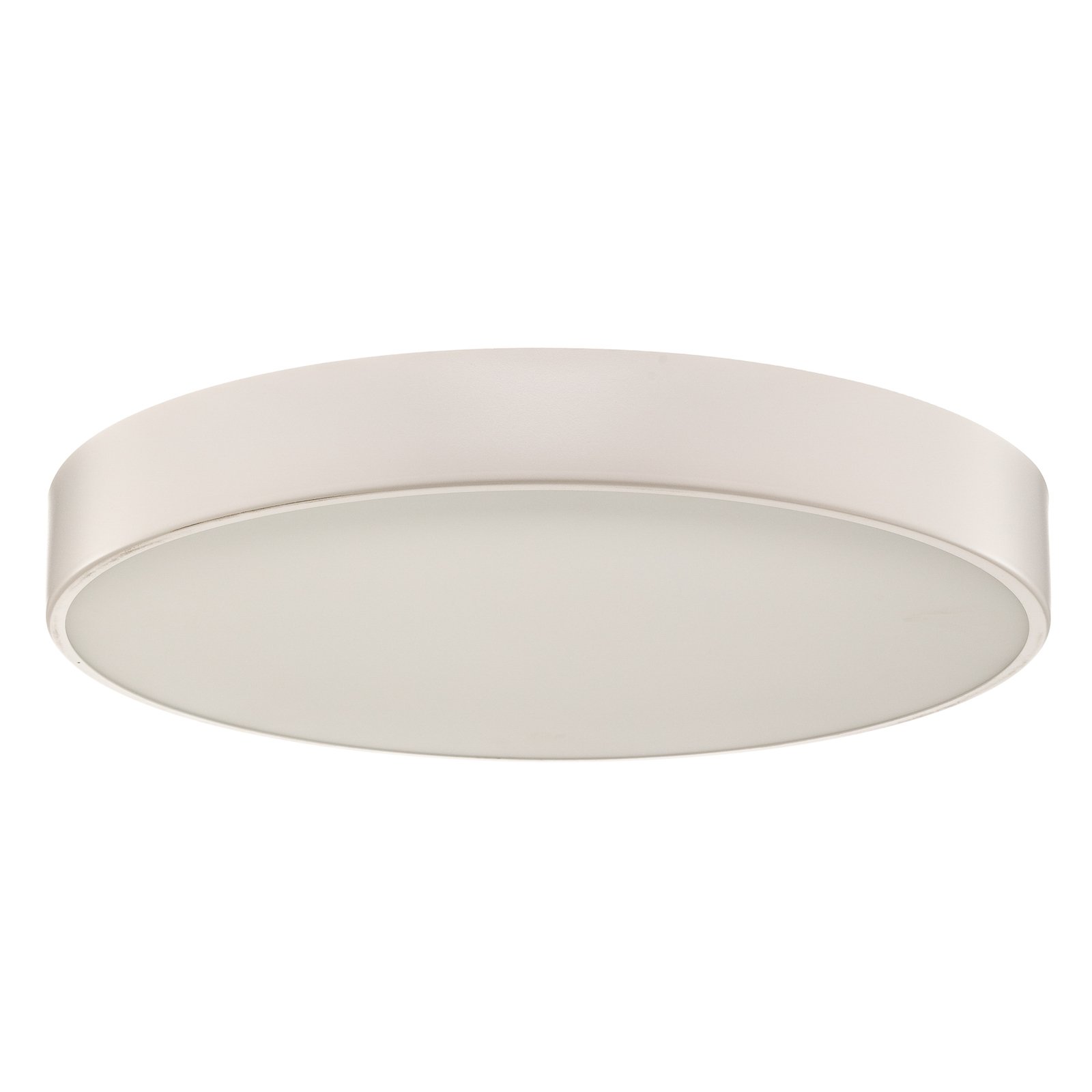 Cleo 600 ceiling light, sensor, Ø 60 cm white