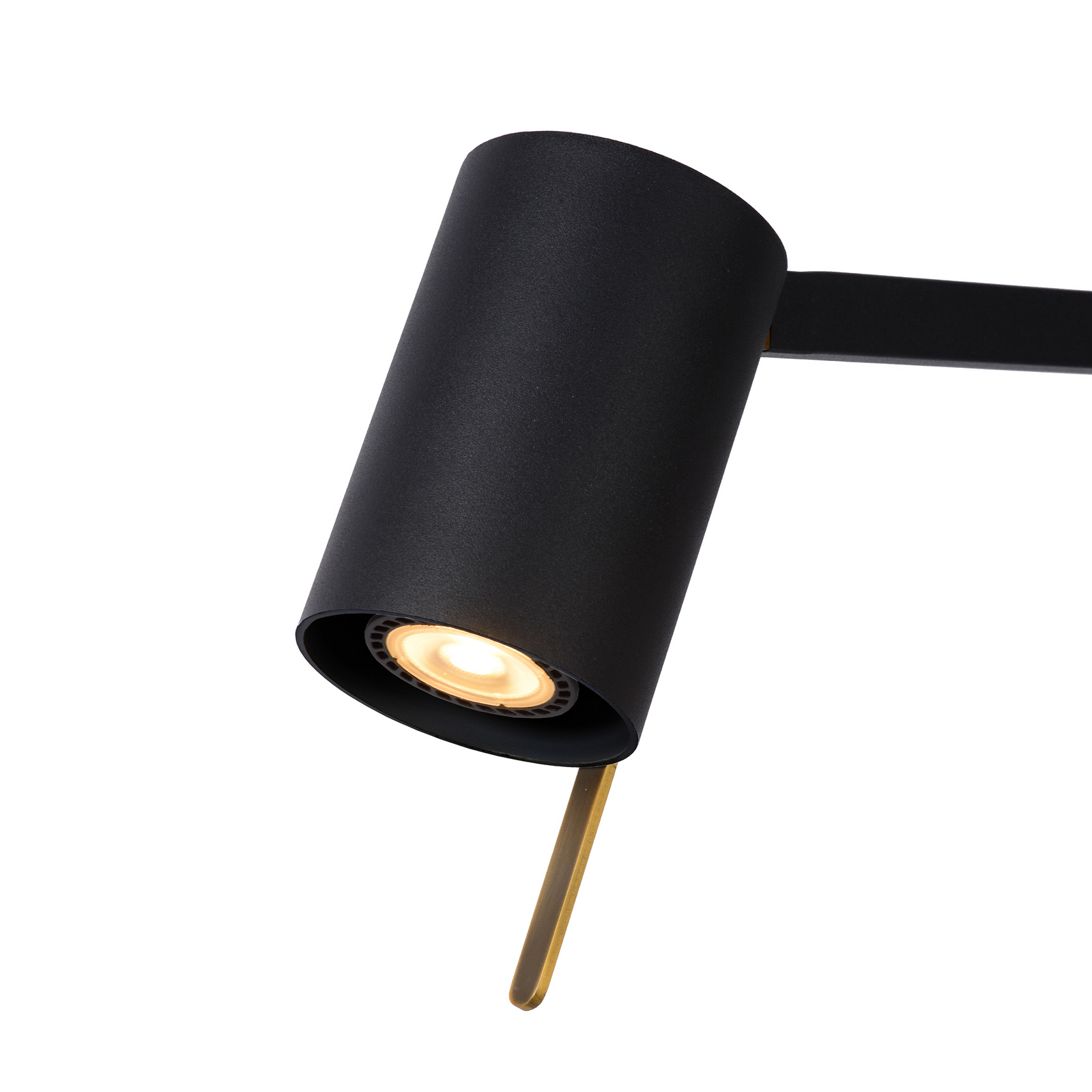 Bureaulamp Lesley, zwart, hoogte 50 cm, metaal Bureaulamp Lesley, zwart, hoogte 50 cm, metaal