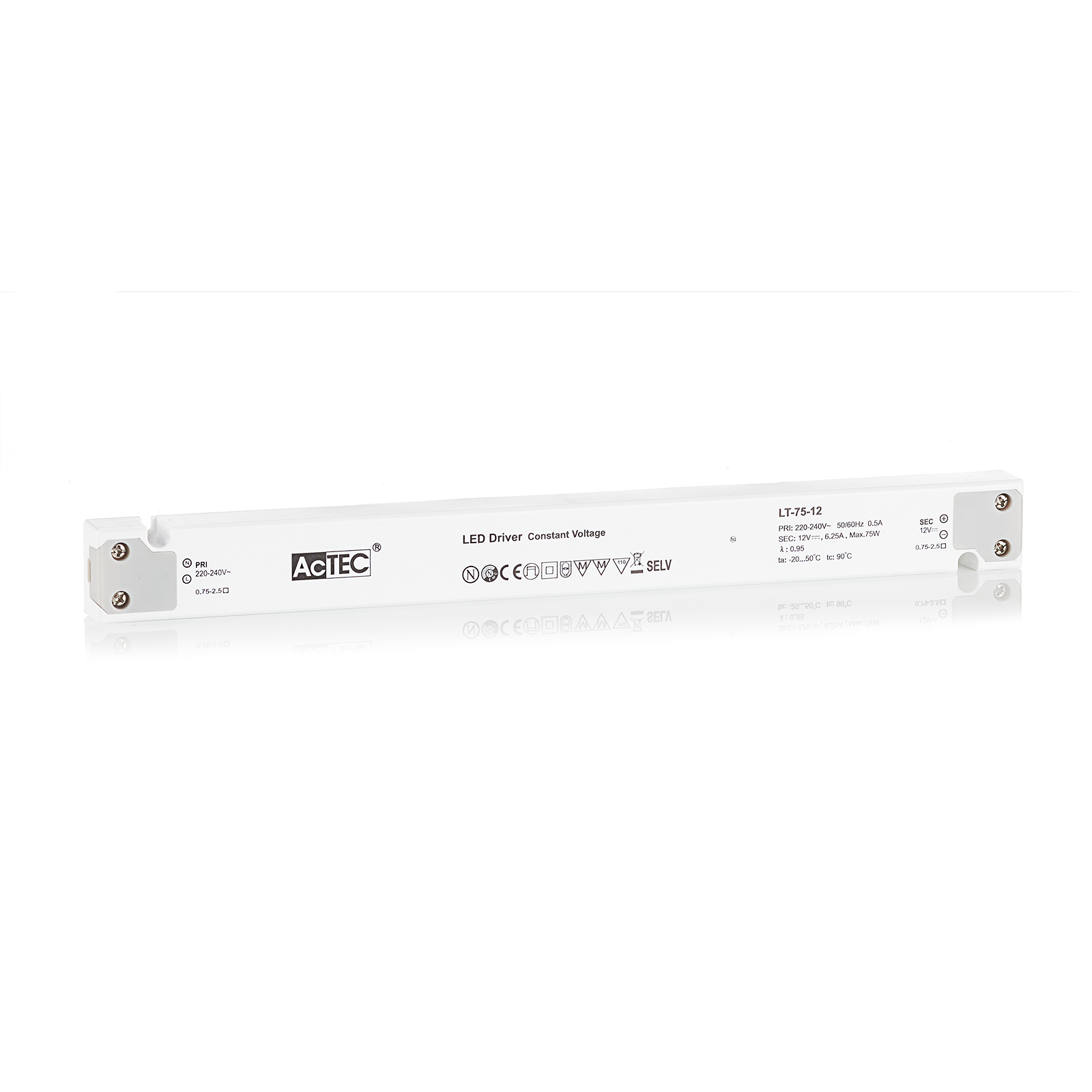 AcTEC LT LED-Treiber CV 12V, 75W