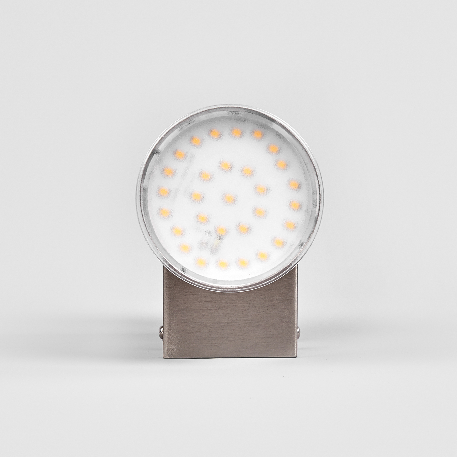 Vonkajšie nástenné LED svietidlo Morena oceľ 2-pl.