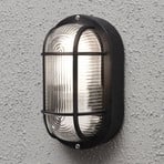 Außenwandlampe Elmas oval