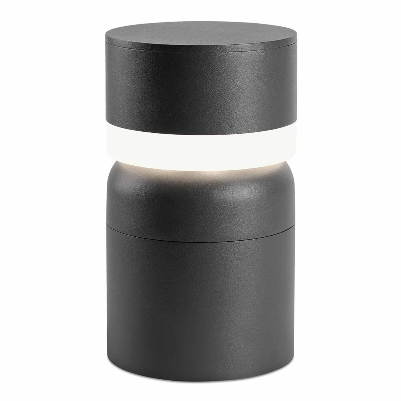Potelet LED Sete, gris foncé
