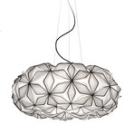 Lámpara colgante C'EST LA VIE, negro/cable negro, Ø 70 cm