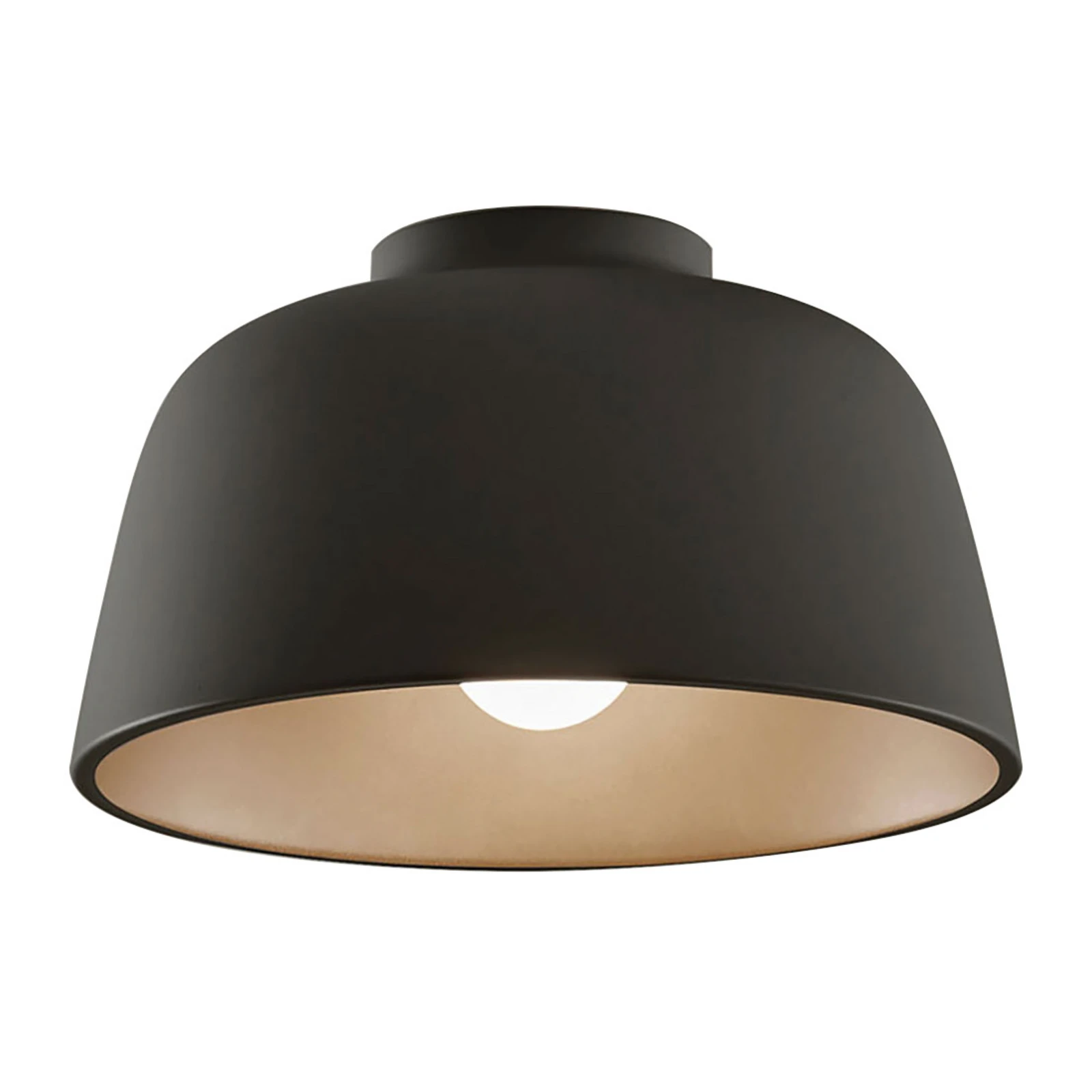 LEDS-C4 "Miso" lubinis šviestuvas Ø 28,5 cm, juodas