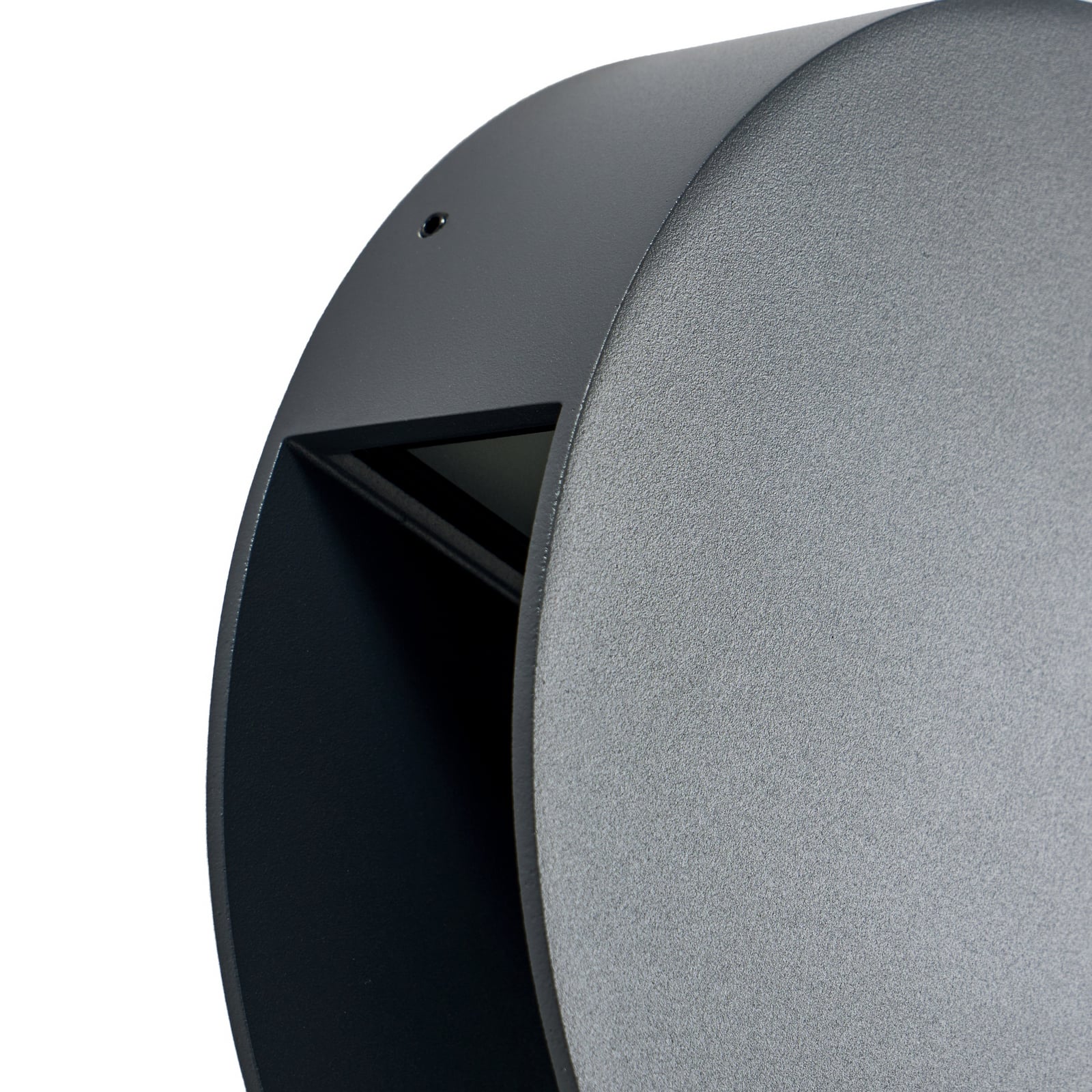 Advero LED-Außenwandlampe, IP44, CCT, Hausnummer, anthrazit - Lucande