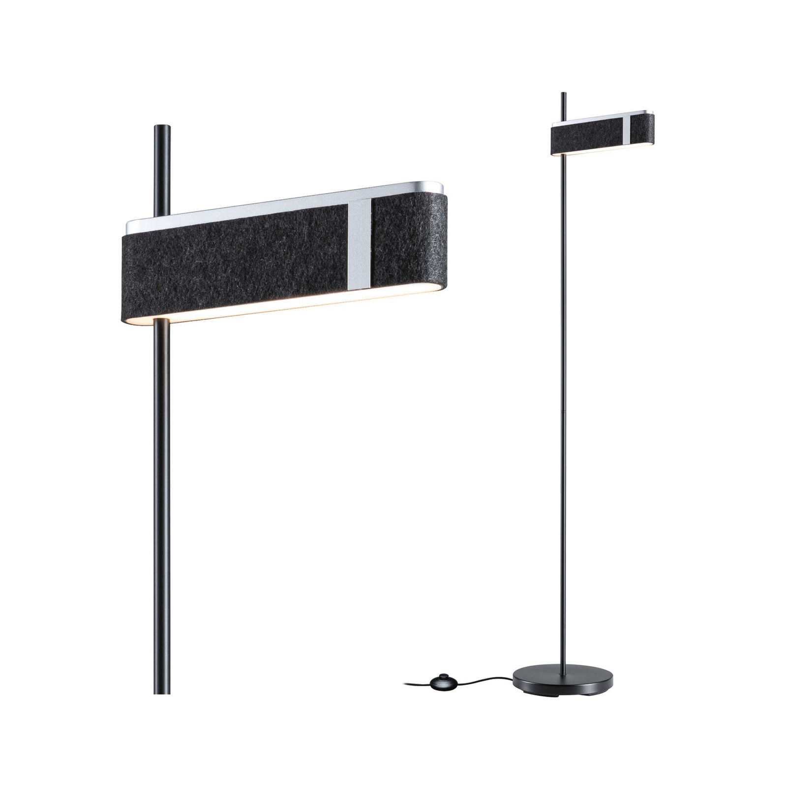 Jagun LED Golvlampa 3-Step-Dim Antrasitt - Paulmann