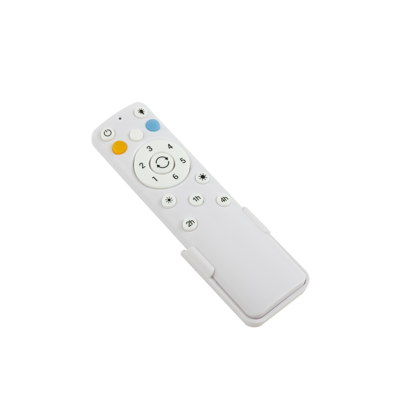Lineta LED Kattotuuletin Valkoinen/Ruskea - Lucande