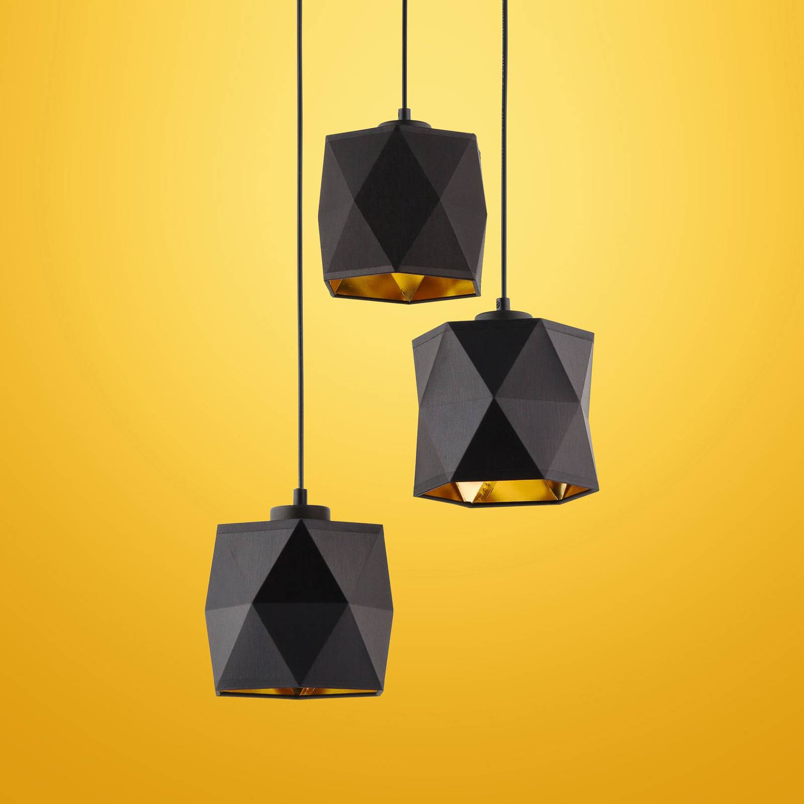 Hanglamp Siro, 3-lamps, Ø 38cm