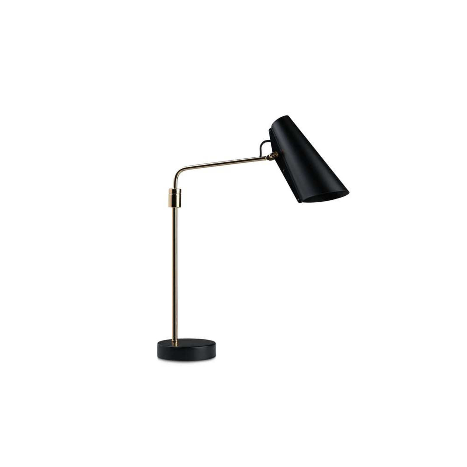 Birdy Lampă de Masă Swing Black/Brass - Northern