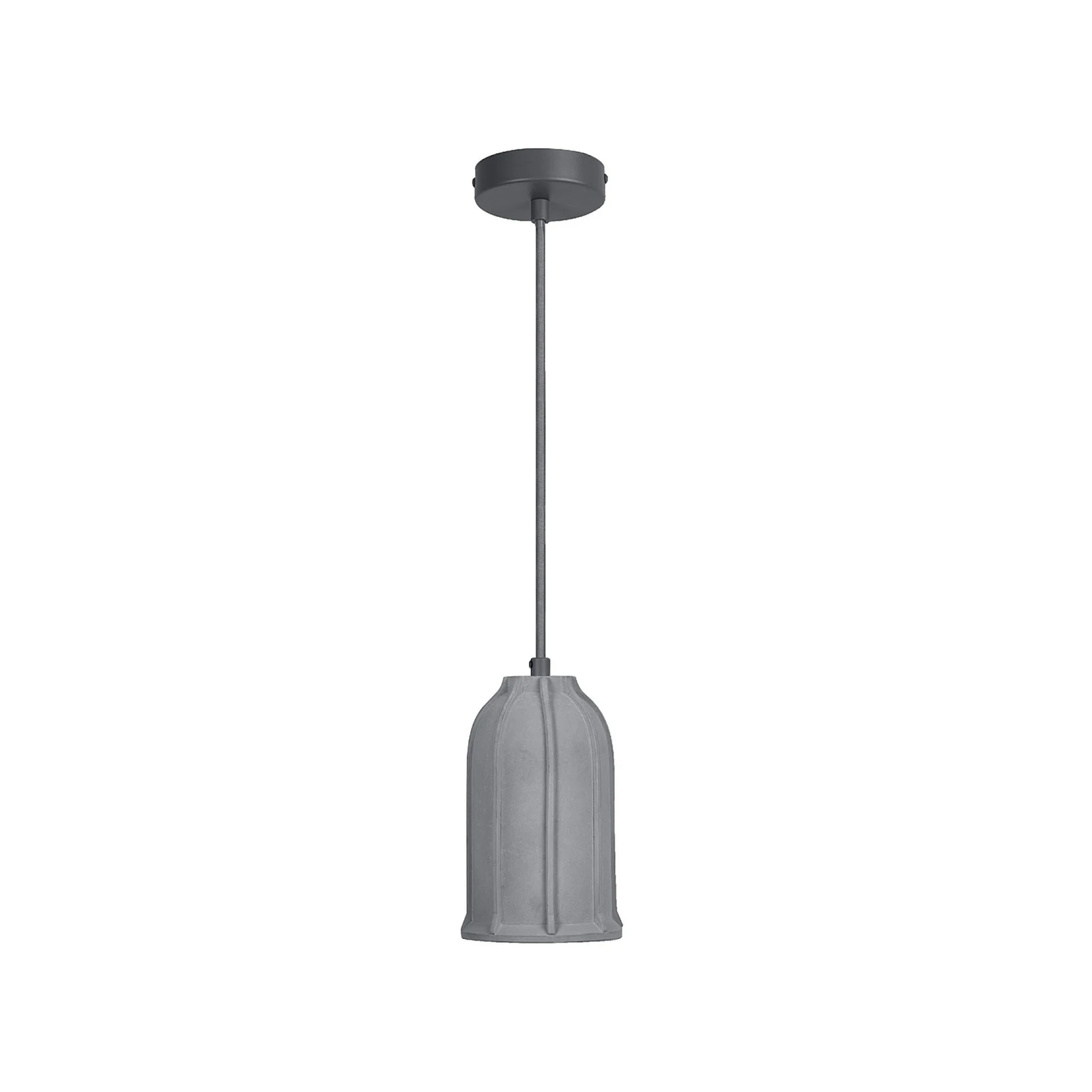OSRAM piekaramā lampa CONCRETE SIM, pelēka, Ø 12 cm, betons, E27