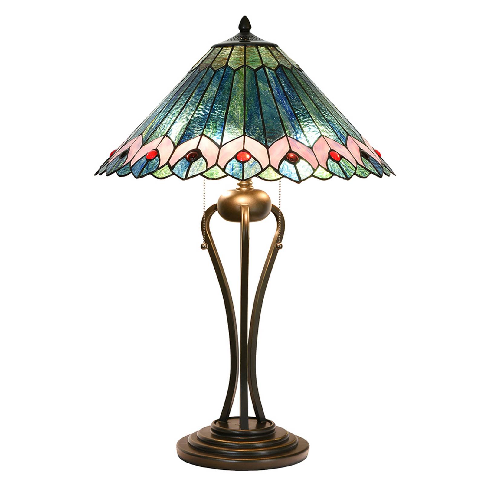 Levně Stolní lampa 5LL-5391 ve stylu Tiffany