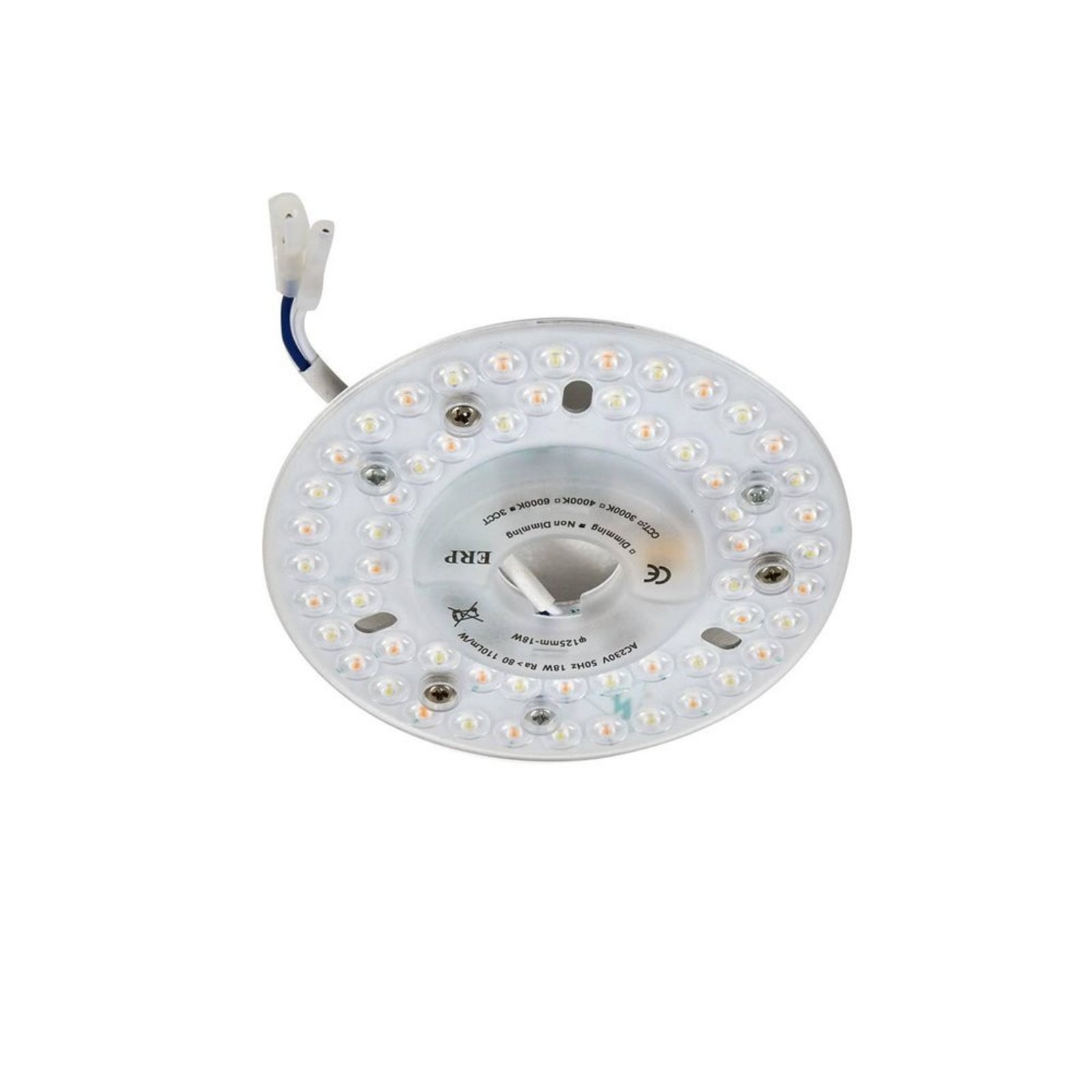 Kayu LED Ventilator de tavan Alb/Lemn - Lucande