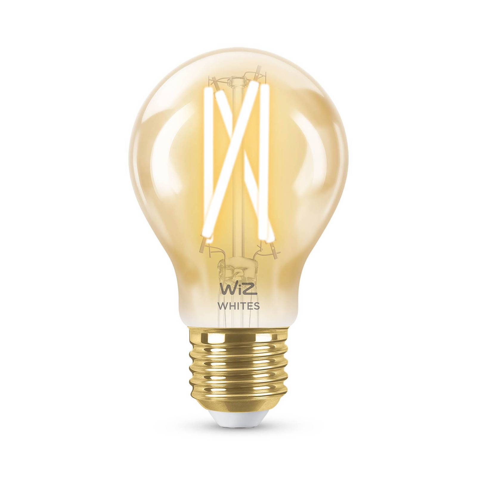 WiZ A60 LED bulb Wi-Fi E27 7 W amber CCT - dimmable