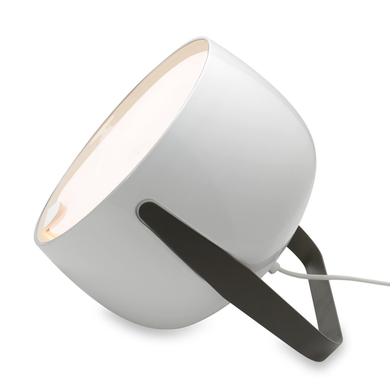 Karman Bag - designer table lamp made of ceramics, for Living / Dining Room, ceramics, metal, E27, 5 W, energy efficiency: A++, W: 21 cm, H: 21.5 cm