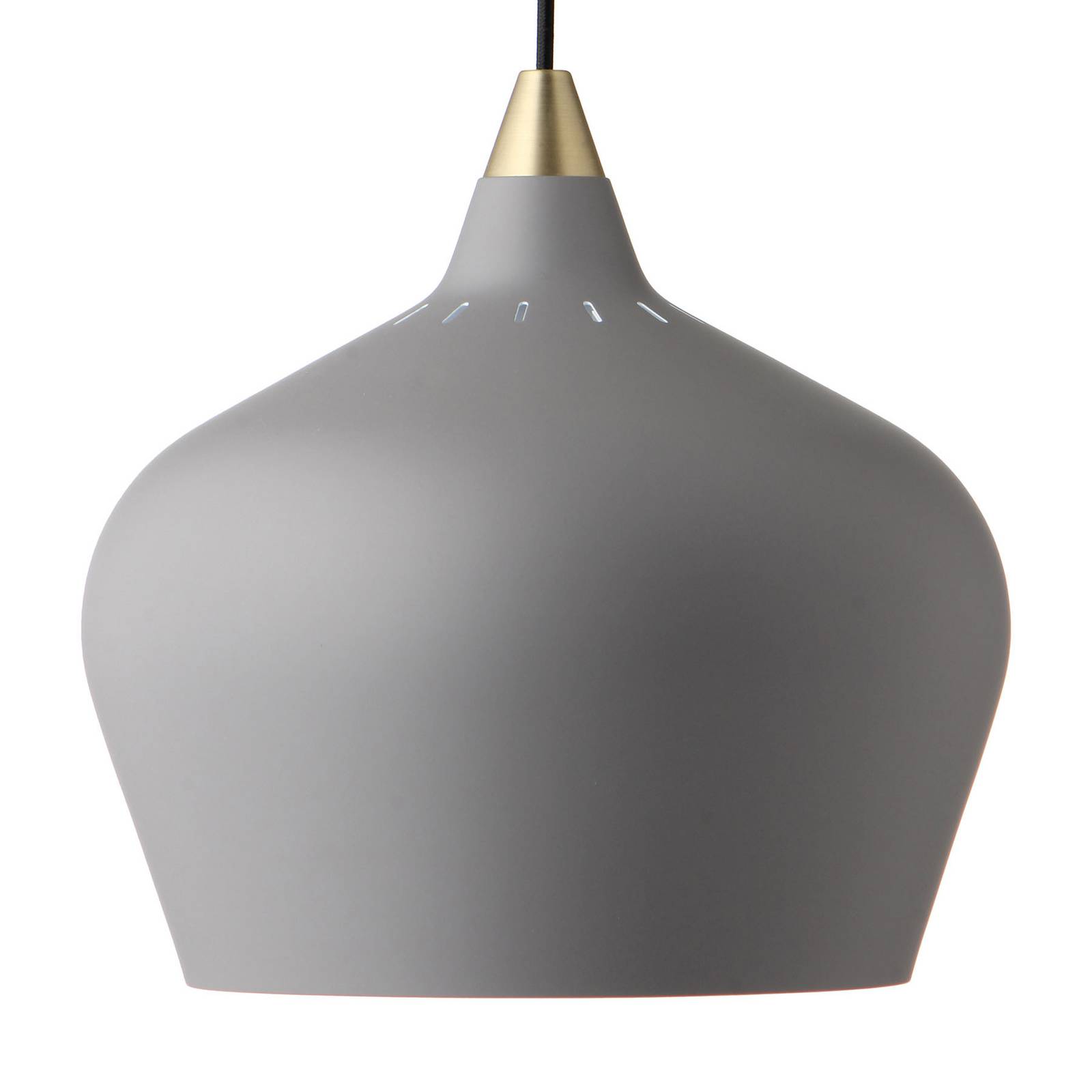 FRANDSEN Cohen pendellampa Ø 32 cm grå matt