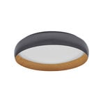 OSRAM LED-loftlampe ORBIS LIVIA, Ø 52 cm, grå, metal, dæmpbar