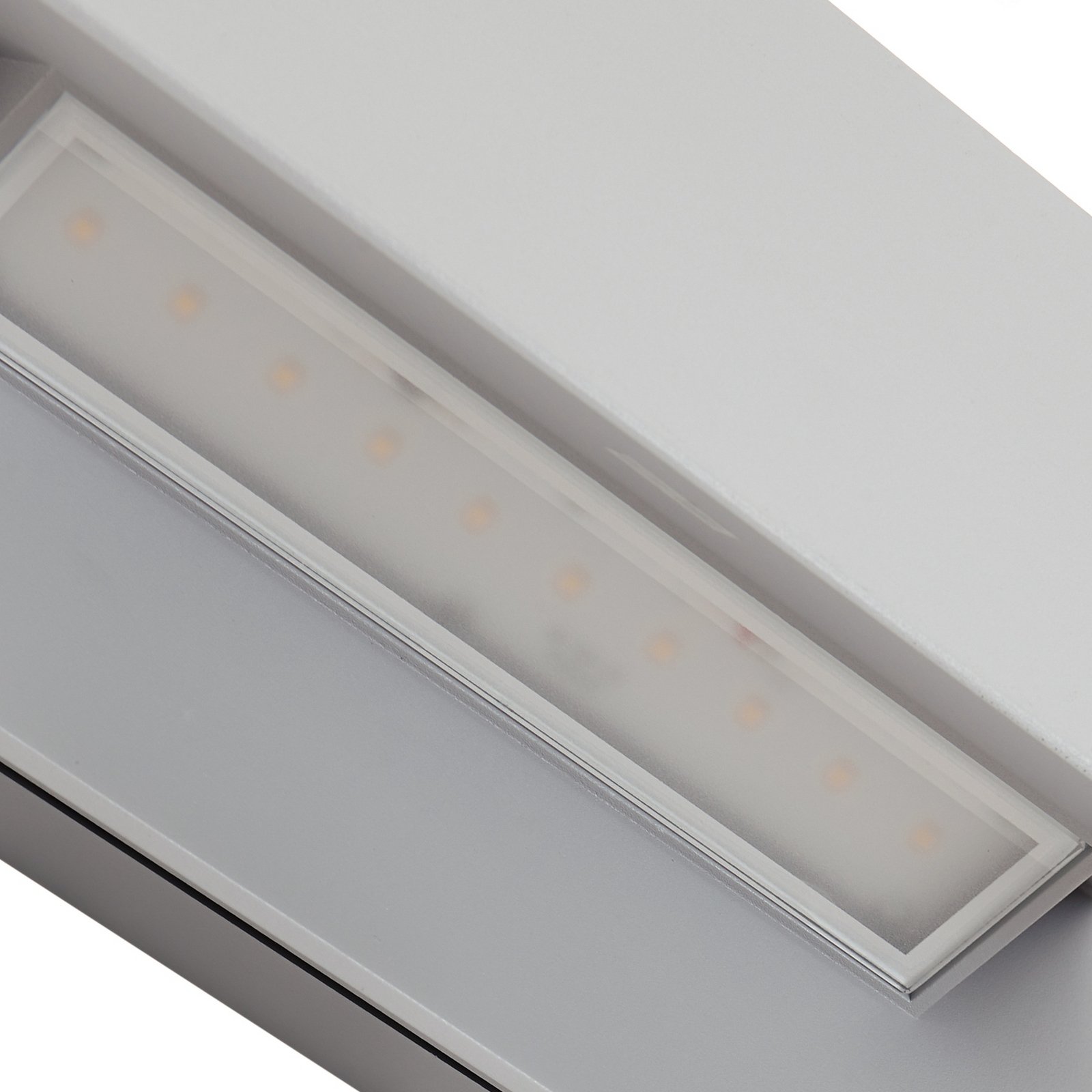 Meja LED Extérieur Applique Murale 27cm IP54 Gris - Lucande