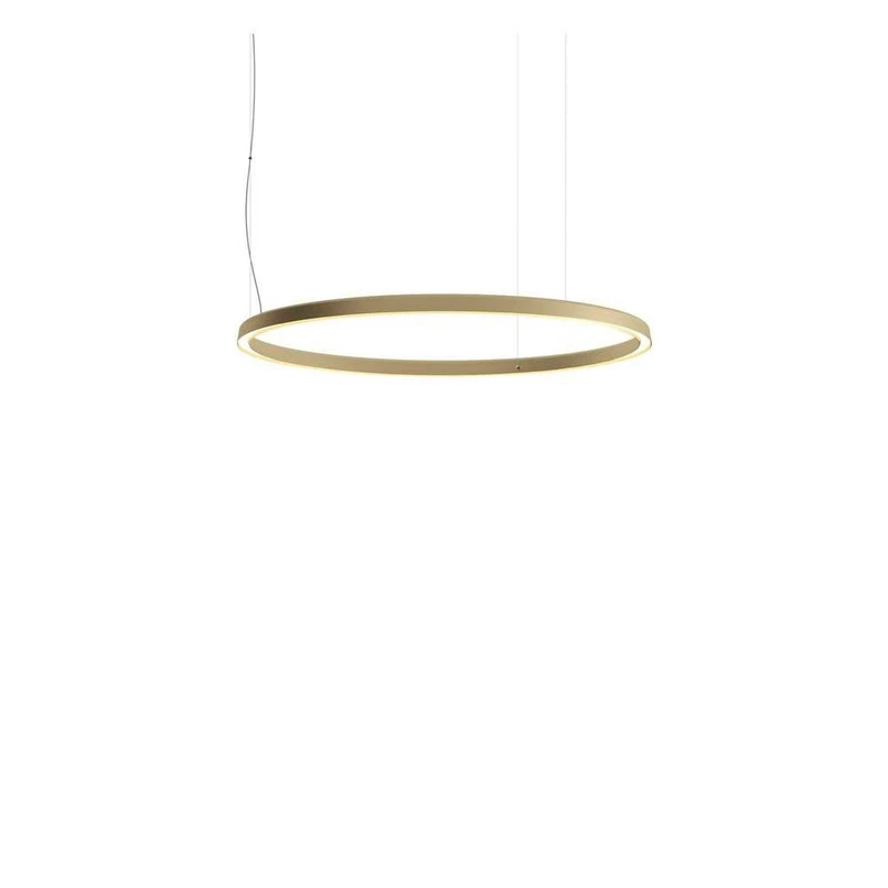Luceplan - Compendium Circle LED Pendel Ø110 Brass