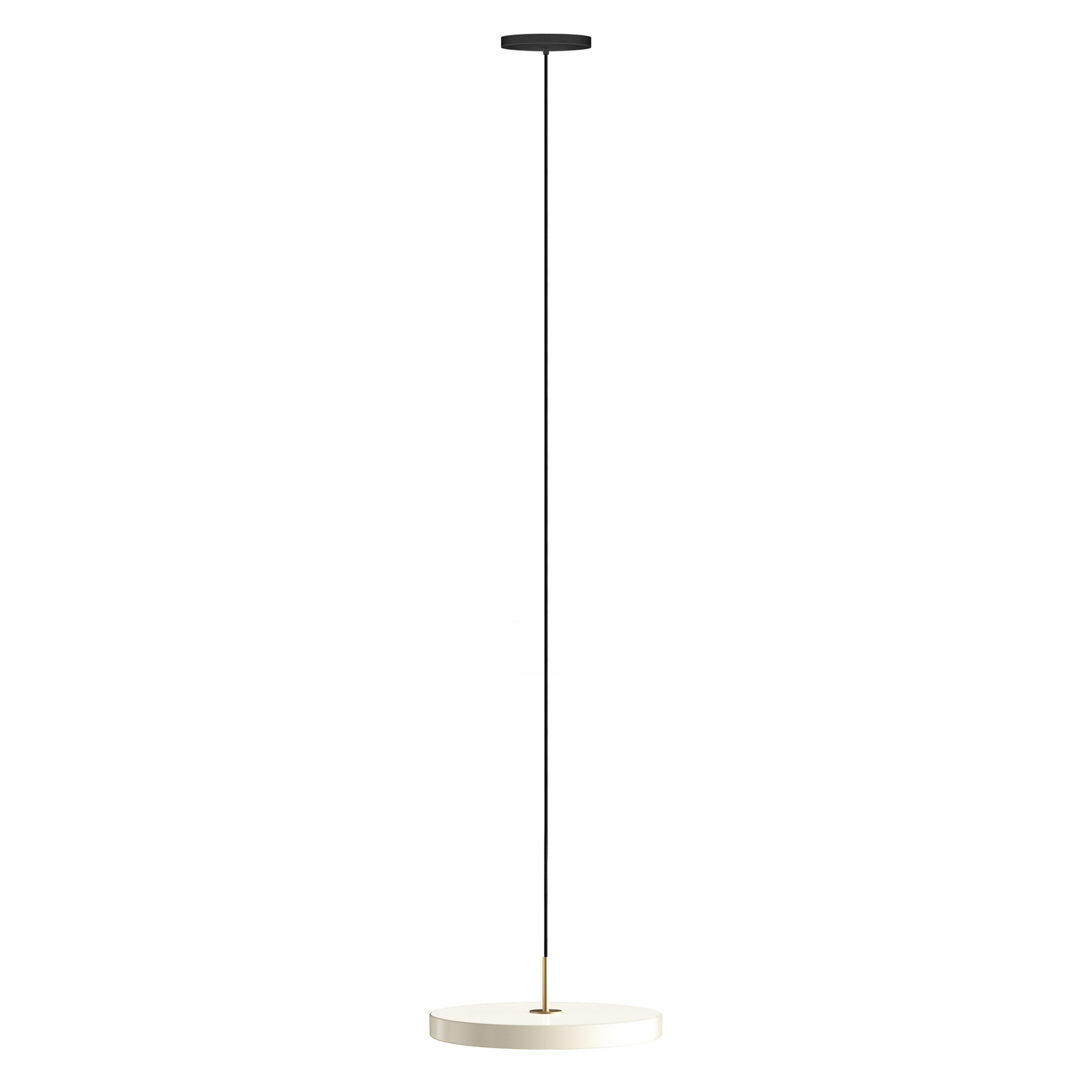 B-Ware Asteria Medium LED-Hängelampe, 43cm, perlmutt/messing B-Ware Asteria Medium LED-Hängelampe, 43cm, perlmutt/messing