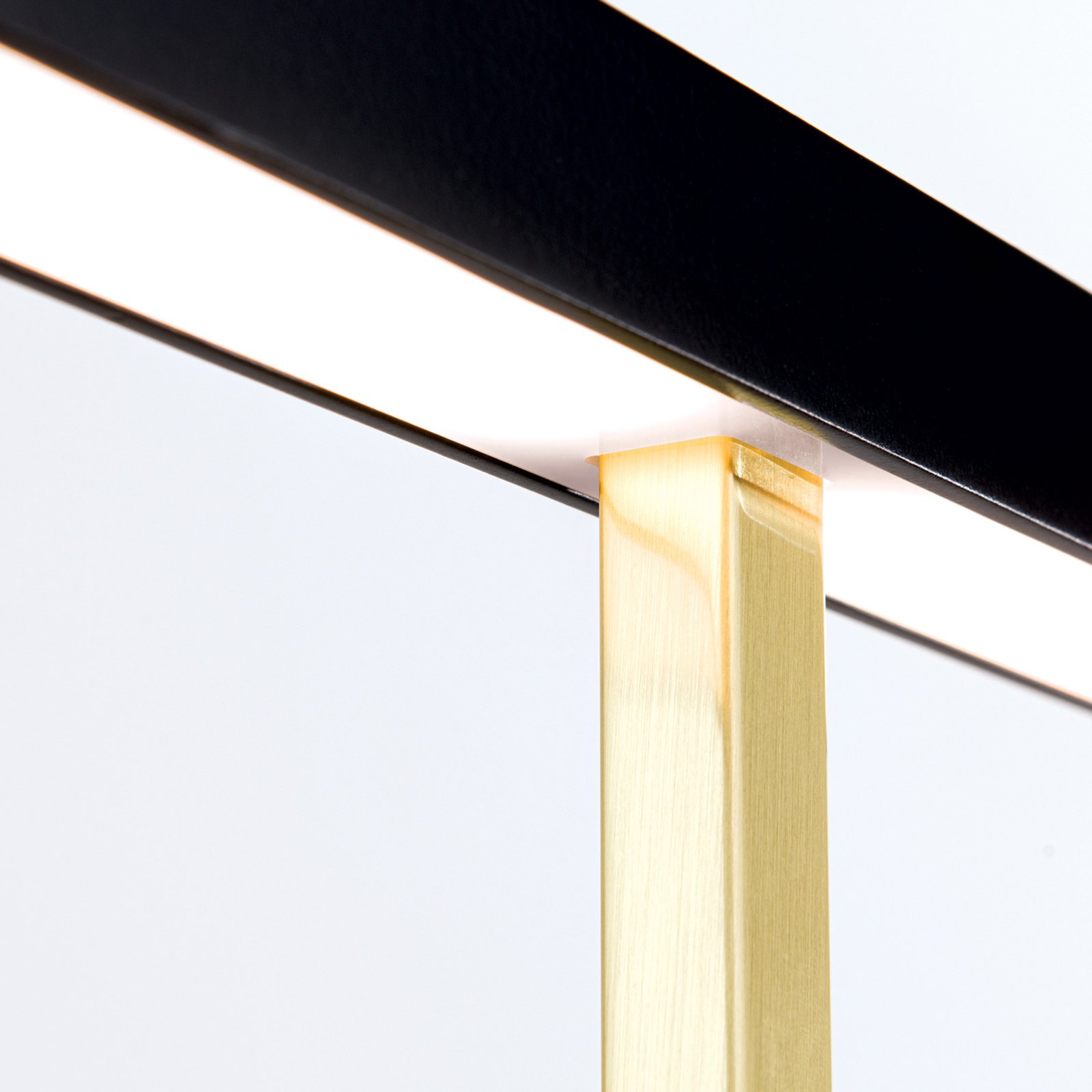 LED-Tischleuchte Auftakt gold/schwarz