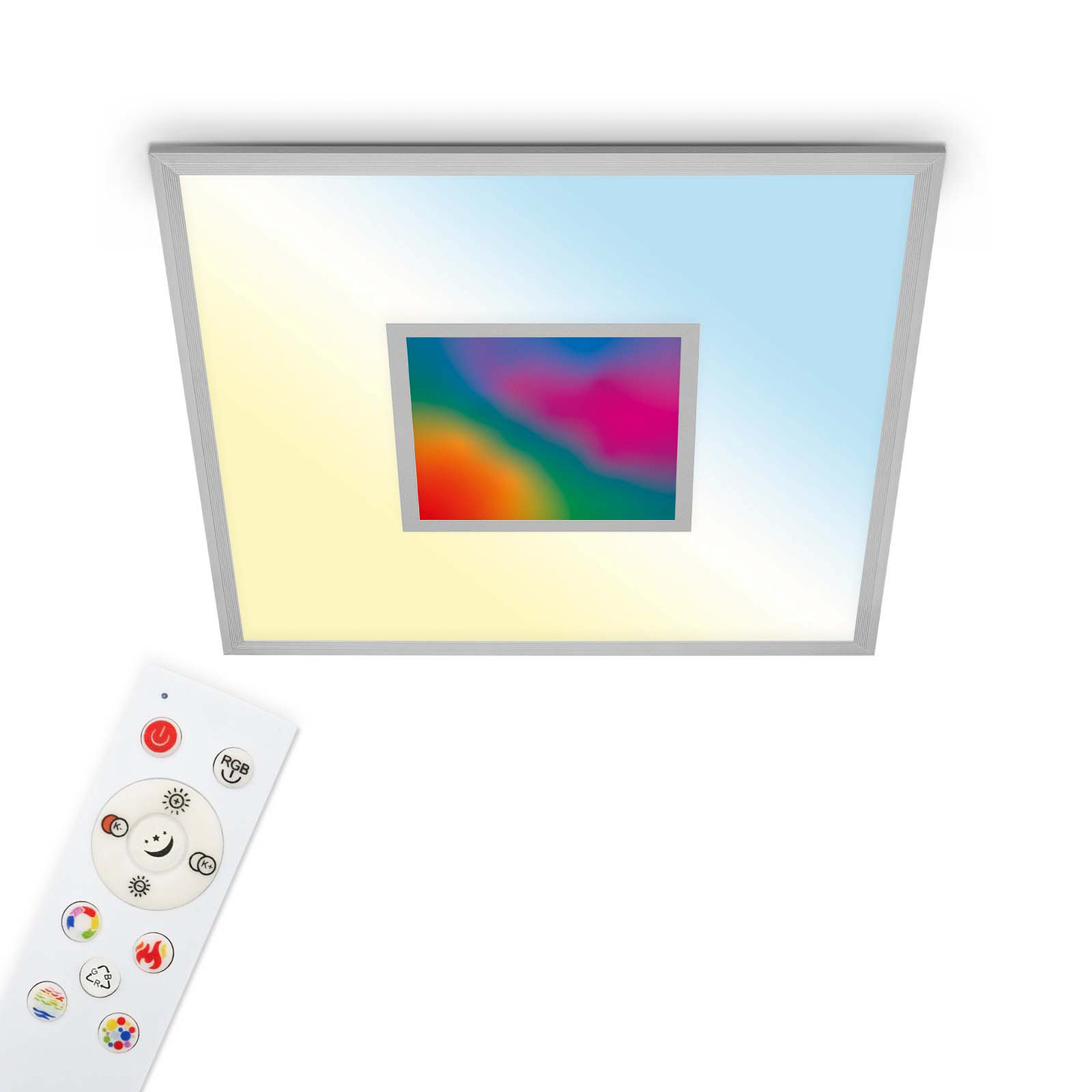 LED-Panel Magic Cento silber CCT RGB 60x60cm