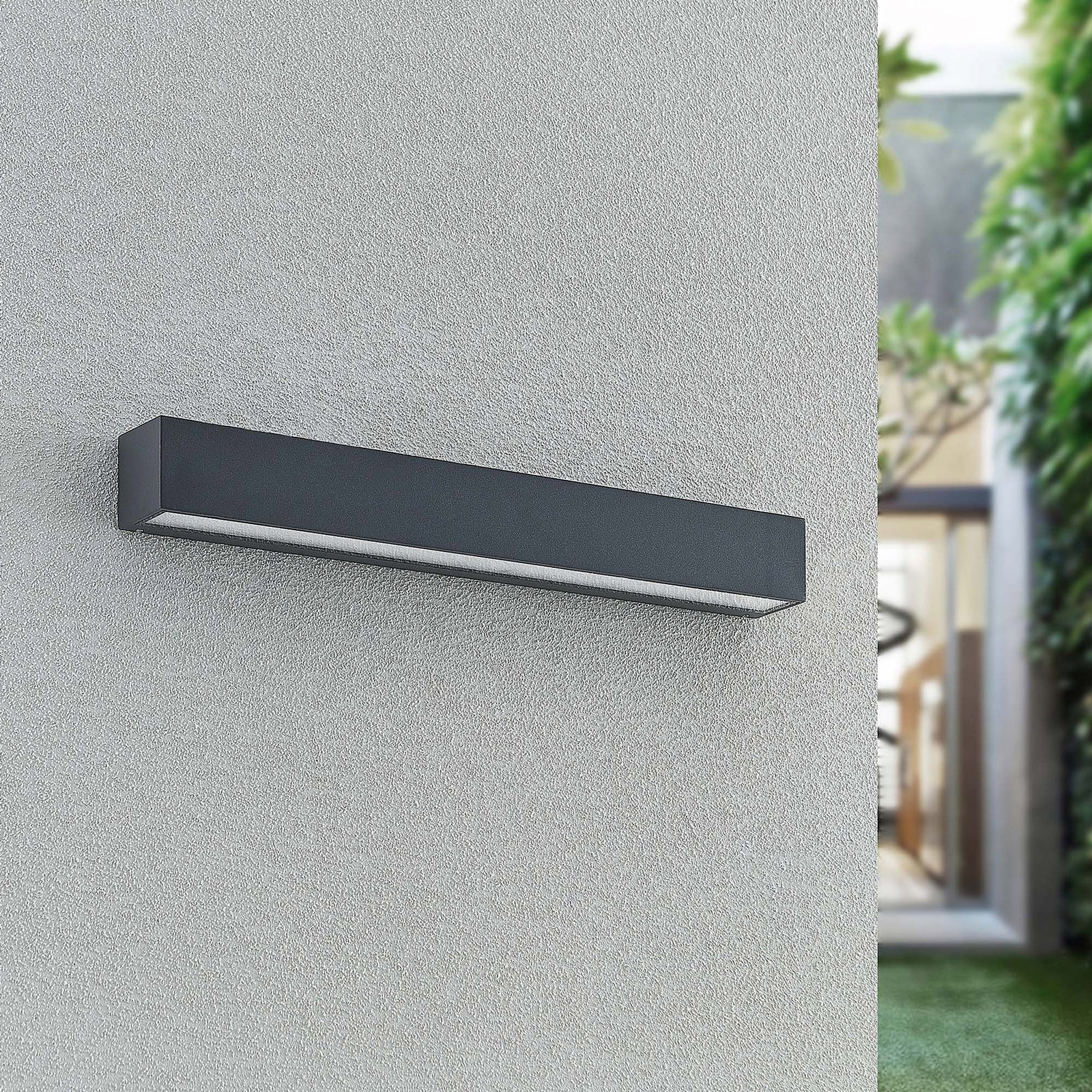 Lengo LED En el exterior Aplique de Pared Down L50 CCT Grafit - Arcchio