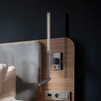 Applique murale LED Nido, noir, hauteur 51 cm, métal