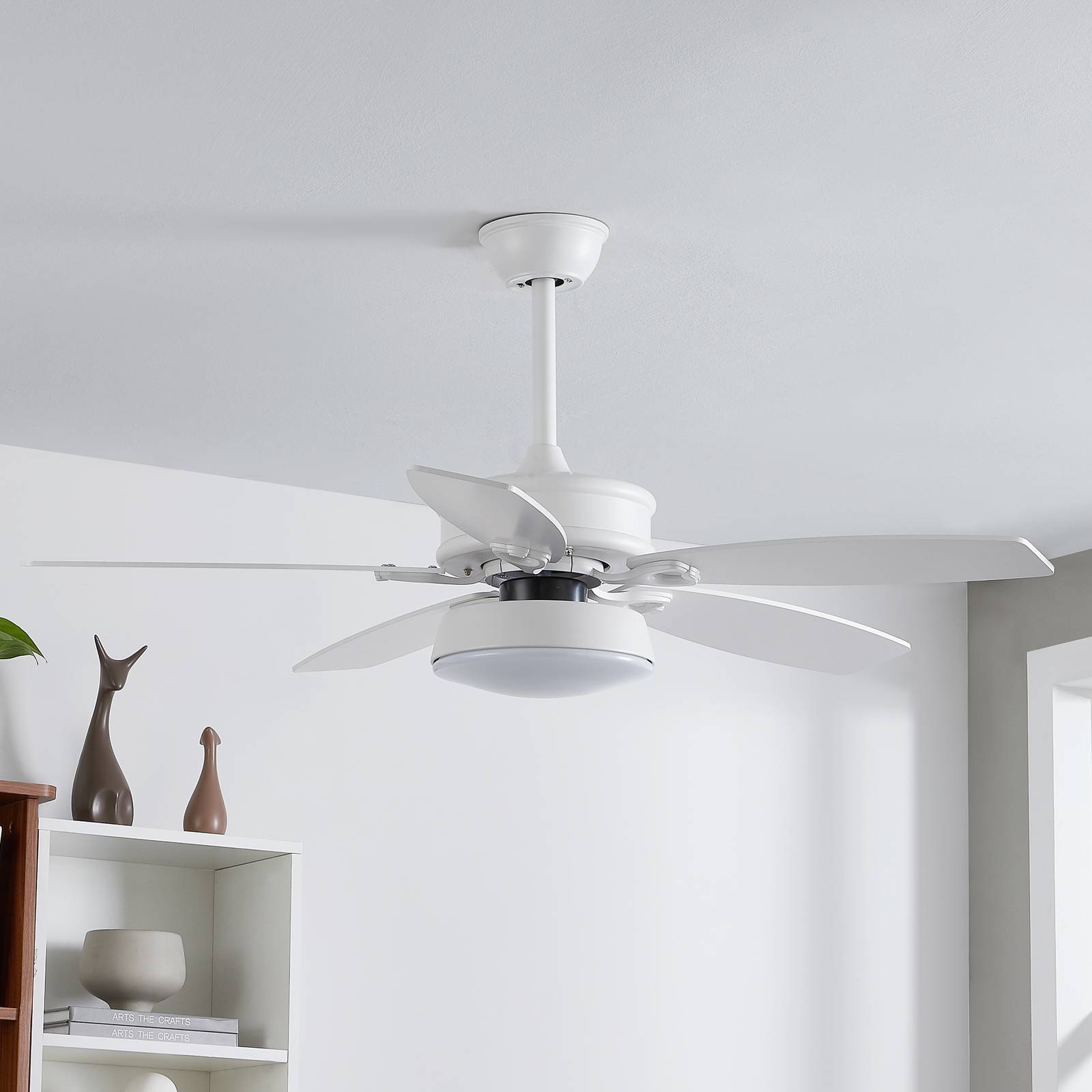 Image of Starluna Kuvio ventilateur plafond LED CCT, blanc 4251911746310